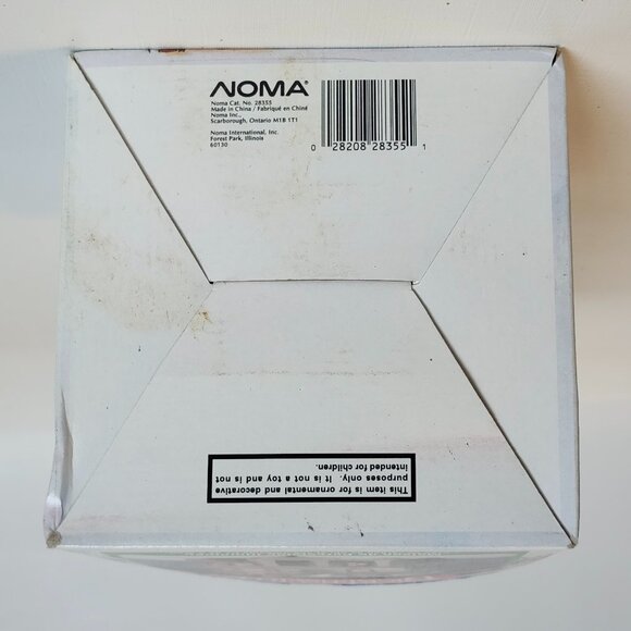 VINTAGE NOMA Dickensville Porcelain Lighted House BNIP W/ CORD Christmas Village - Picture 8 of 8